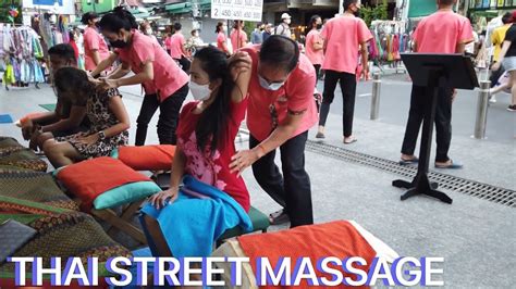 4 cheap thai street massage in bangkok foot massage neck head