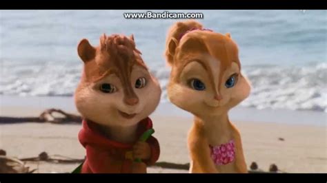 alvin and the chipmunks chipwrecked cute alvin and brittany moment youtube