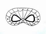 Spiderman Mask Spider Template Man Printable Drawing Sketch Para Hero Super Crafts Paper Craft Coloring Imprimir Print Face Pages Name sketch template