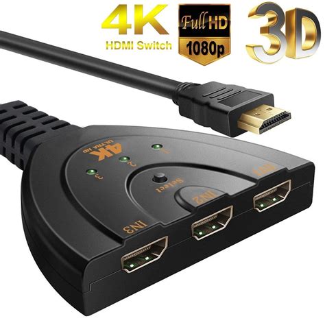 hdmi switch  port  hdmi switch  switch splitter  pigtail
