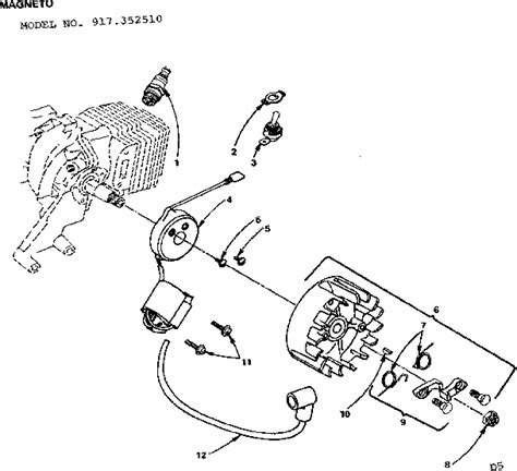 craftsman chainsaw carburetor diagram