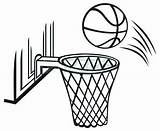 Basketball Court Coloring Getdrawings sketch template
