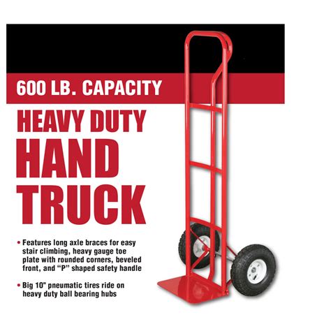 lb capacity heavy duty hand truck