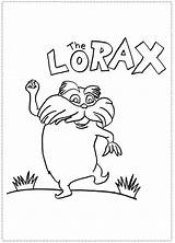 Coloring Lorax Popular sketch template