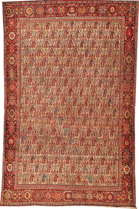 bonhams a sarouk fereghan rug central persia size approximately 4ft