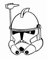 Coloring Trooper Stormtrooper sketch template