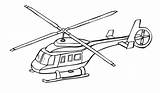 Helicoptere sketch template