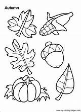 Coloring Autumn Printable Kids Fall Pages Color Tree Leaves Leaf Thanksgiving Clip Drawing Print Templates Sheets Colouring Crayola Template Trees sketch template