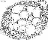 Coloring Egg Easter Pages Basket Chicken Eggs Printable Dinosaur Drawing Empty Color Line Carton Drawings Template Getdrawings Getcolorings Print Baby sketch template