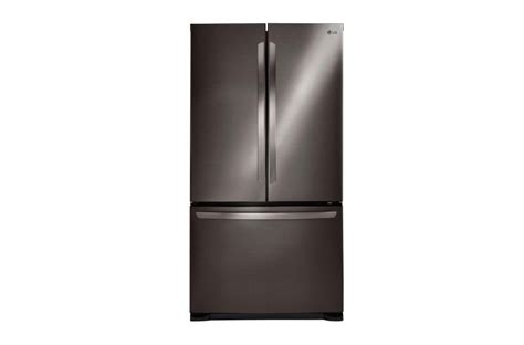lg 30 black stainless steel french door refrigerator with smart cooling