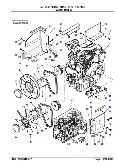 massey ferguson  tractor service parts catalogue manual part number