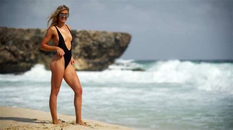 genie bouchard topless and bikini photos for sports illustrated issue