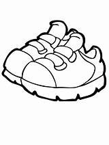 Shoes Boys Cliparts Coloring Baby Kids sketch template