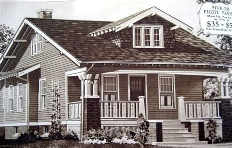 image detail  sears vallonia  shown     craftsman bungalow exterior