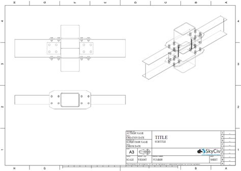 engineering drawings skyciv documentation