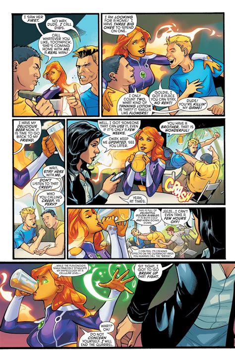 Weird Science Dc Comics Starfire 1 Review And Spoilers