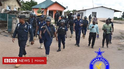 ghana military police team arrest 354 criminals bbc news pidgin