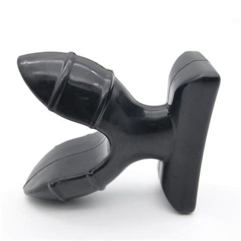 soft silicone v port anal plug medical themed opening butt plug anal