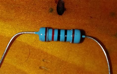 electronic   read  blasted  band resistors valuable