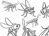 Gnat Drawing Paintingvalley Gnats sketch template