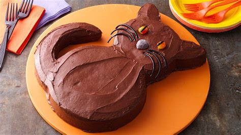 halloween black cat cake recipe  betty crocker
