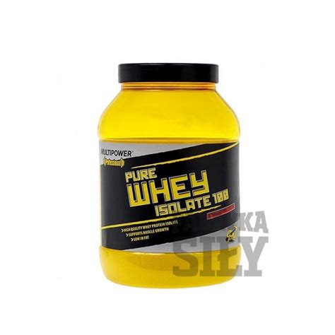 multipower pure whey isolate   sklep fabryka sily