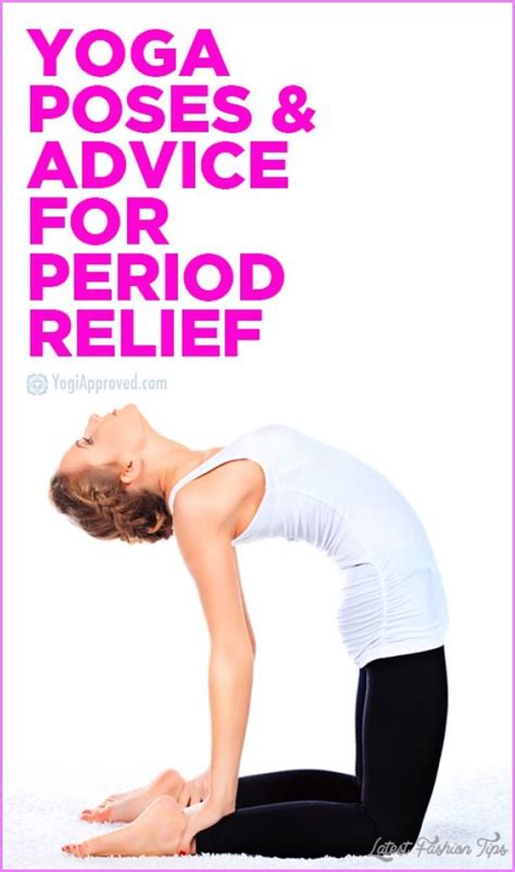 yoga poses  period pain latestfashiontipscom