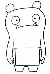 Ugly Dolls Coloring Pages Uglydolls sketch template