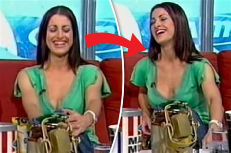 fans swoon over extreme cleavage throwback clip of kirsty gallacher daily star