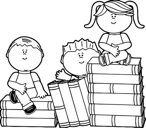 boy reading  book coloring page freeda qualls coloring pages