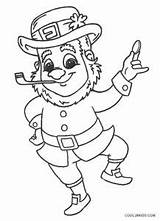 Coloring Pages Leprechaun Colouring Printable Kids Cool2bkids Downloadable Print sketch template