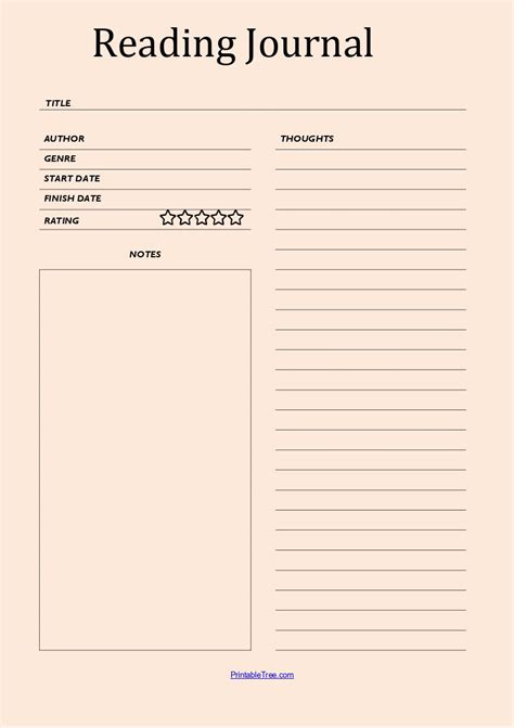 paper party supplies stationery reading diary downloadable canva