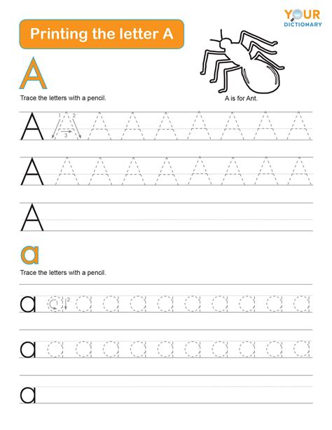alphabet aa letter printable letter aa tracing worksheets alphabet aa
