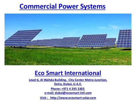 commercial power systems