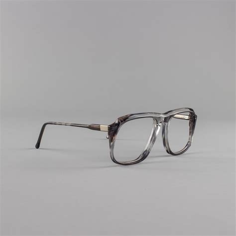 80s vintage glasses clear smoky gray eyeglasses 1980s etsy