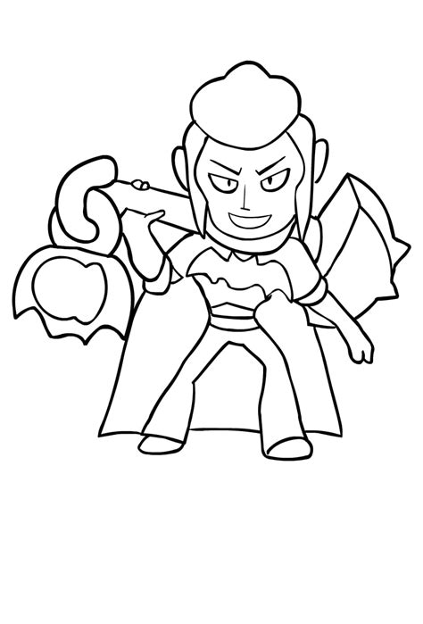 brawl stars coloring pages print