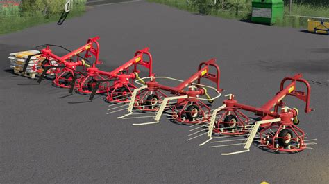 vicon pz haybab  tedder rake  mod farming simulator   mod