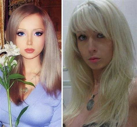 Photos Of Valeria Lukyanova Before And After Barbie Doll