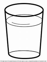 Water Glass Clipart Cup Coloring Pages Milk Drawing Bottle Drink Drinking Kids Drinks Clip Color Printable Clipartmag Sheets Getdrawings Story sketch template