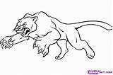 Panther Coloriage Imprimer sketch template
