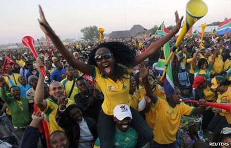 South African Ecstasy As World Cup Kicks Off Bbc News