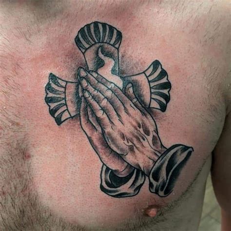 Rosary Tattoo Designs On Chest