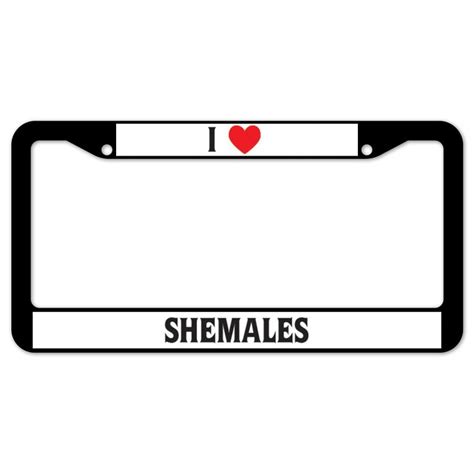 signmission i love shemales plate frame wayfair