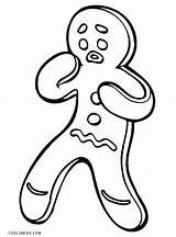 Gingerbread Coloring Man Pages Drawing Printable Girl Kids Outline Template Cool2bkids Line Clipartmag sketch template