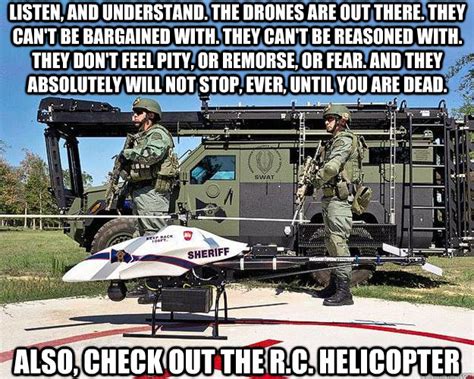 police drone terminator memes quickmeme