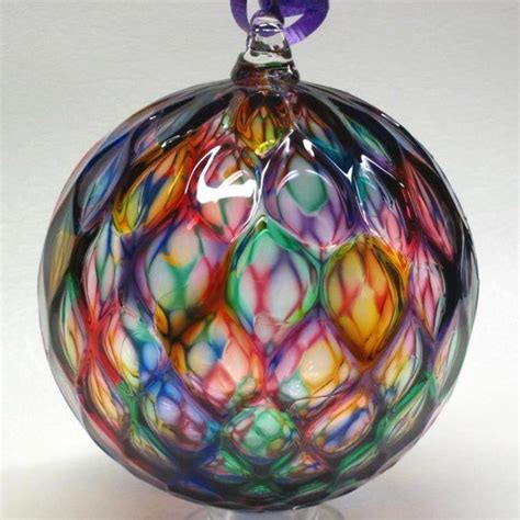 Handblown Glass Ornament By Tazza Glass Etsy Handblown Glass