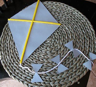 idea box paper kite craft