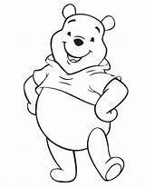 Coloring Pooh Winnie Pages sketch template