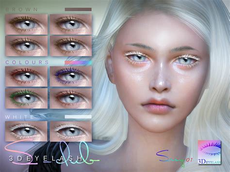 sims  eyelashes cc fabda