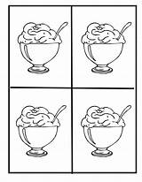 Warhol Vorlage Worksheets Sundae Soup Sundaes Unterricht sketch template